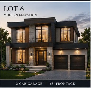 LOT 6 MODERN ELEVATION